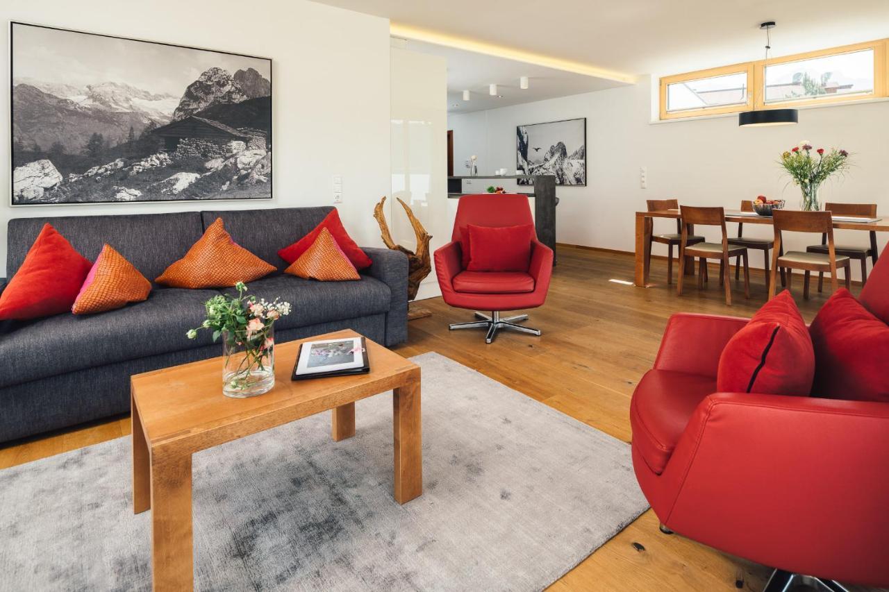 Schneeweiss Lifestyle - Apartments - Living Serfaus Εξωτερικό φωτογραφία