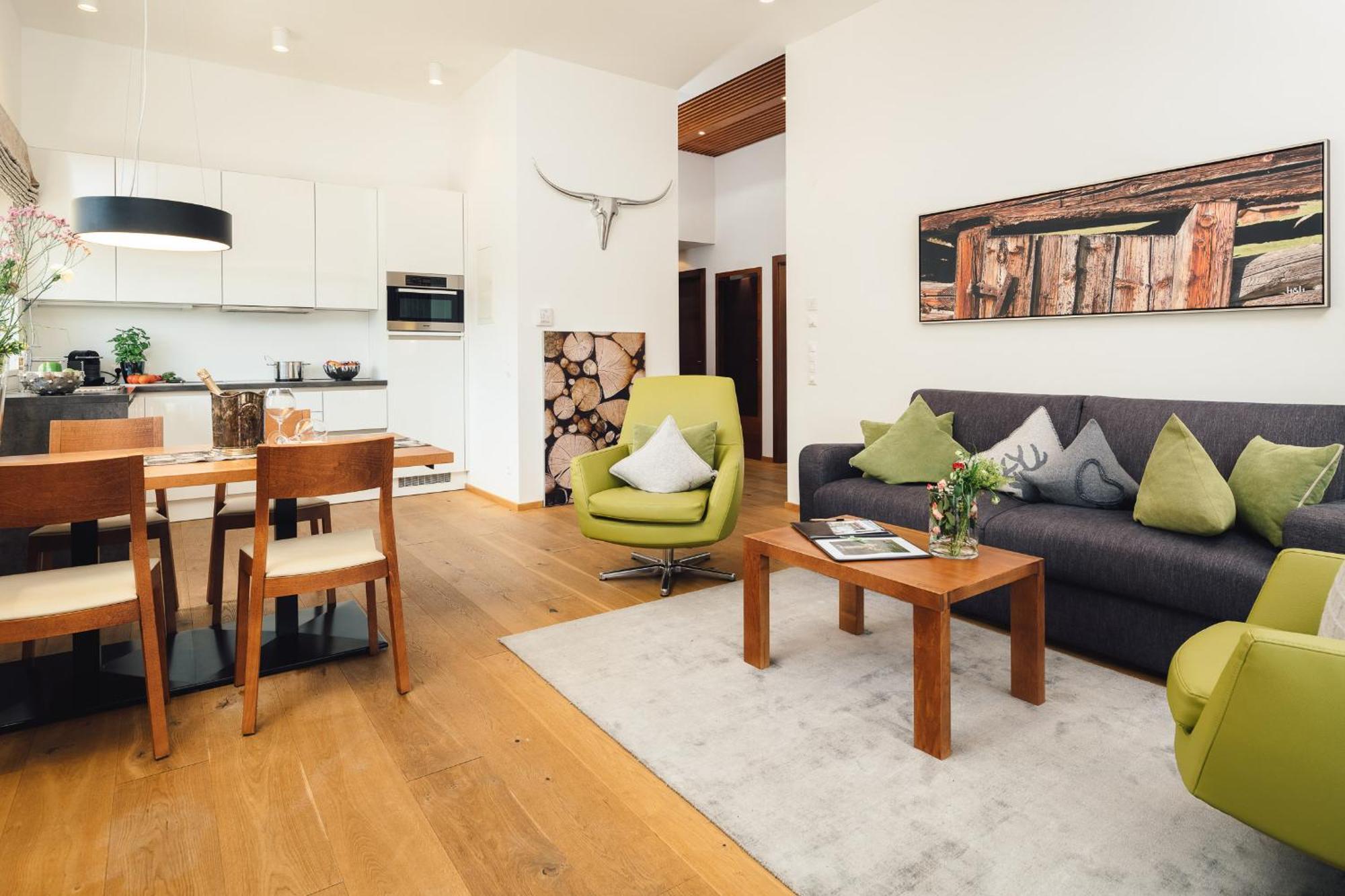 Schneeweiss Lifestyle - Apartments - Living Serfaus Δωμάτιο φωτογραφία