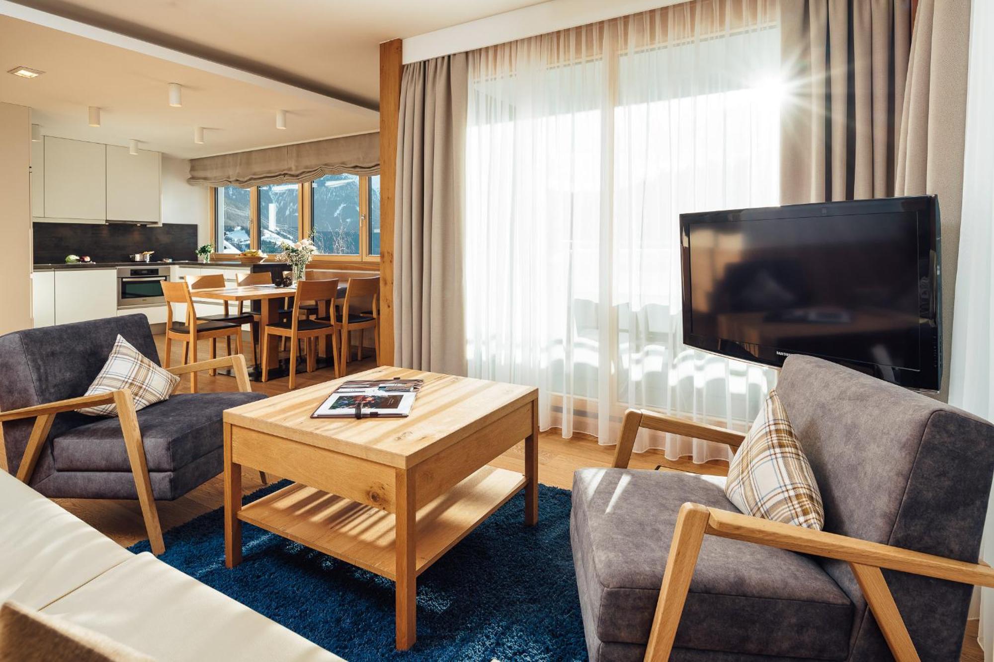 Schneeweiss Lifestyle - Apartments - Living Serfaus Δωμάτιο φωτογραφία